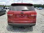 2017 Kia Sorento Lx Red vin: 5XYPG4A53HG224557