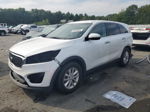 2017 Kia Sorento Lx White vin: 5XYPG4A53HG232027