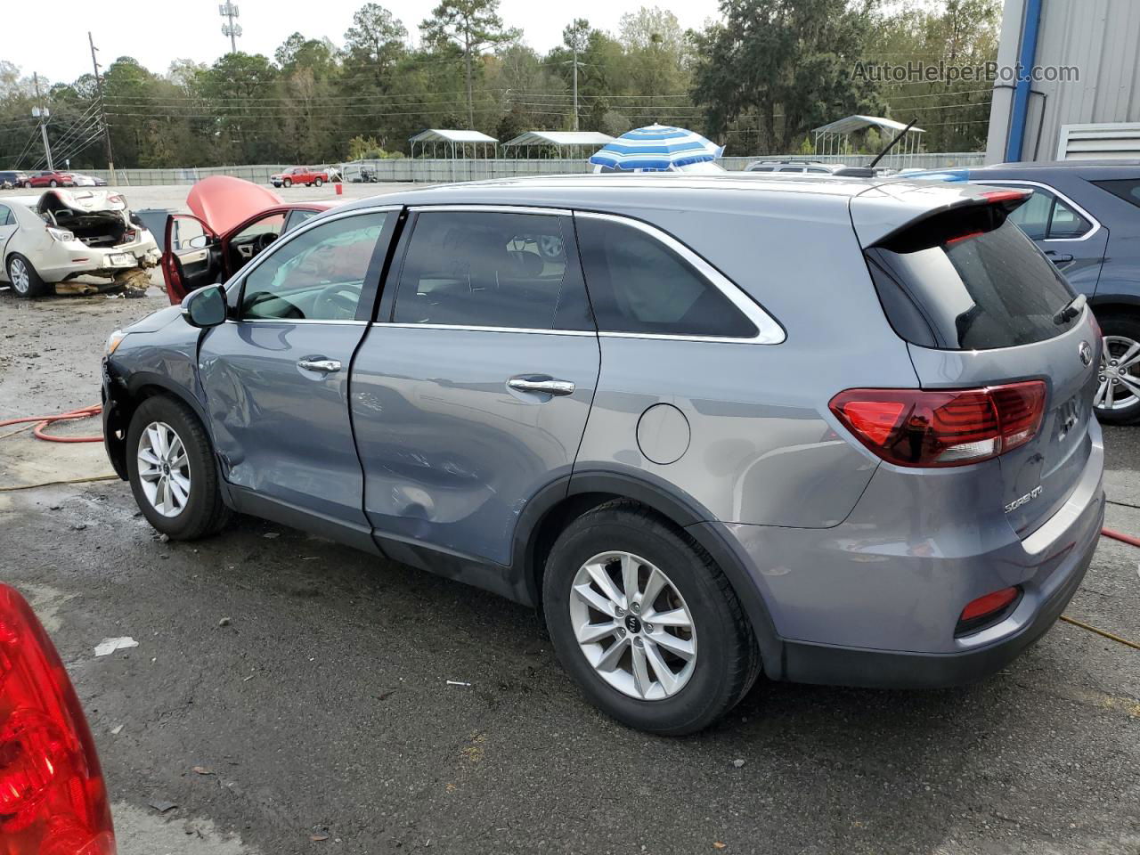 2020 Kia Sorento S Blue vin: 5XYPG4A53LG623042