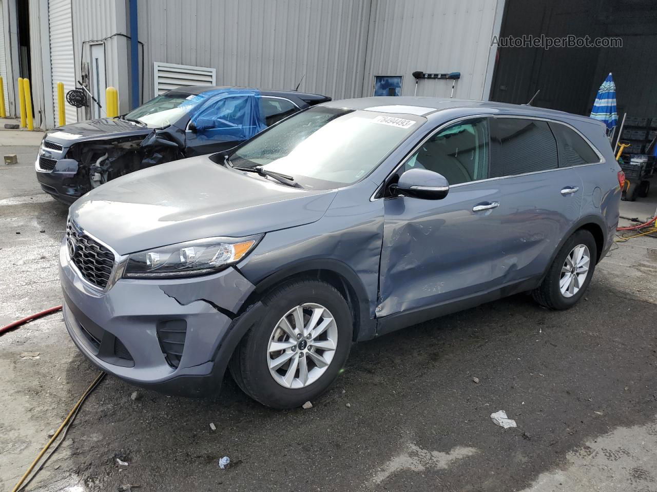 2020 Kia Sorento S Blue vin: 5XYPG4A53LG623042