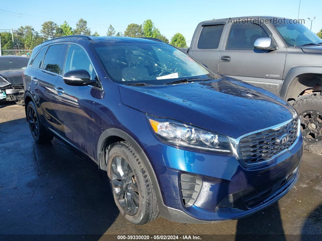 2020 Kia Sorento 3.3l S Dark Blue vin: 5XYPG4A53LG658437