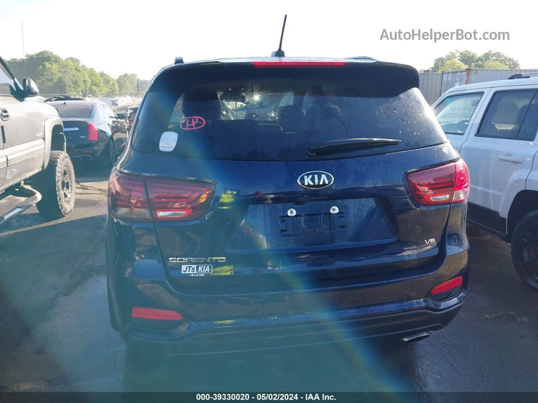 2020 Kia Sorento 3.3l S Dark Blue vin: 5XYPG4A53LG658437