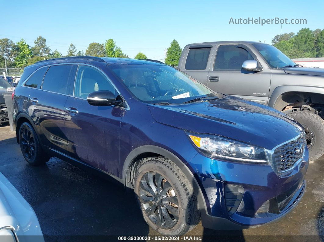 2020 Kia Sorento 3.3l S Dark Blue vin: 5XYPG4A53LG658437