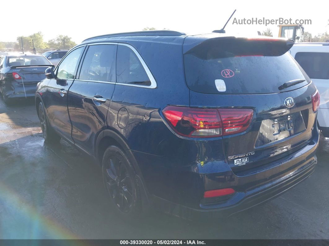 2020 Kia Sorento 3.3l S Dark Blue vin: 5XYPG4A53LG658437