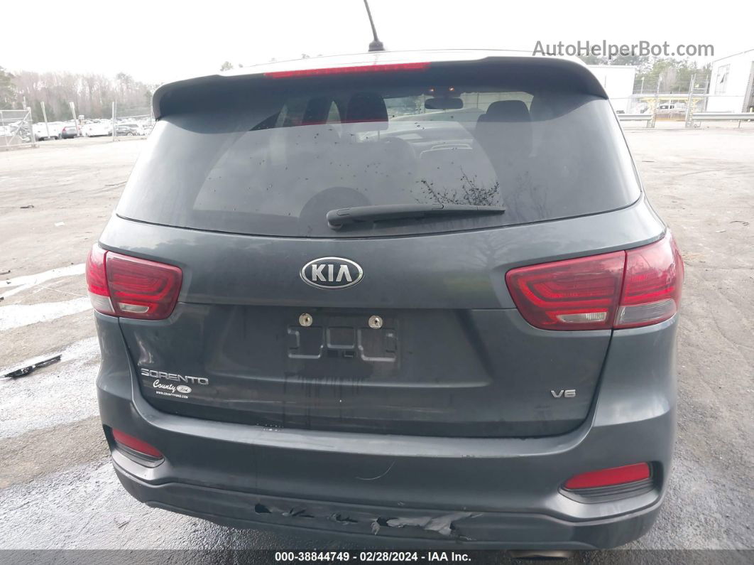 2020 Kia Sorento 3.3l Lx Gray vin: 5XYPG4A53LG680731