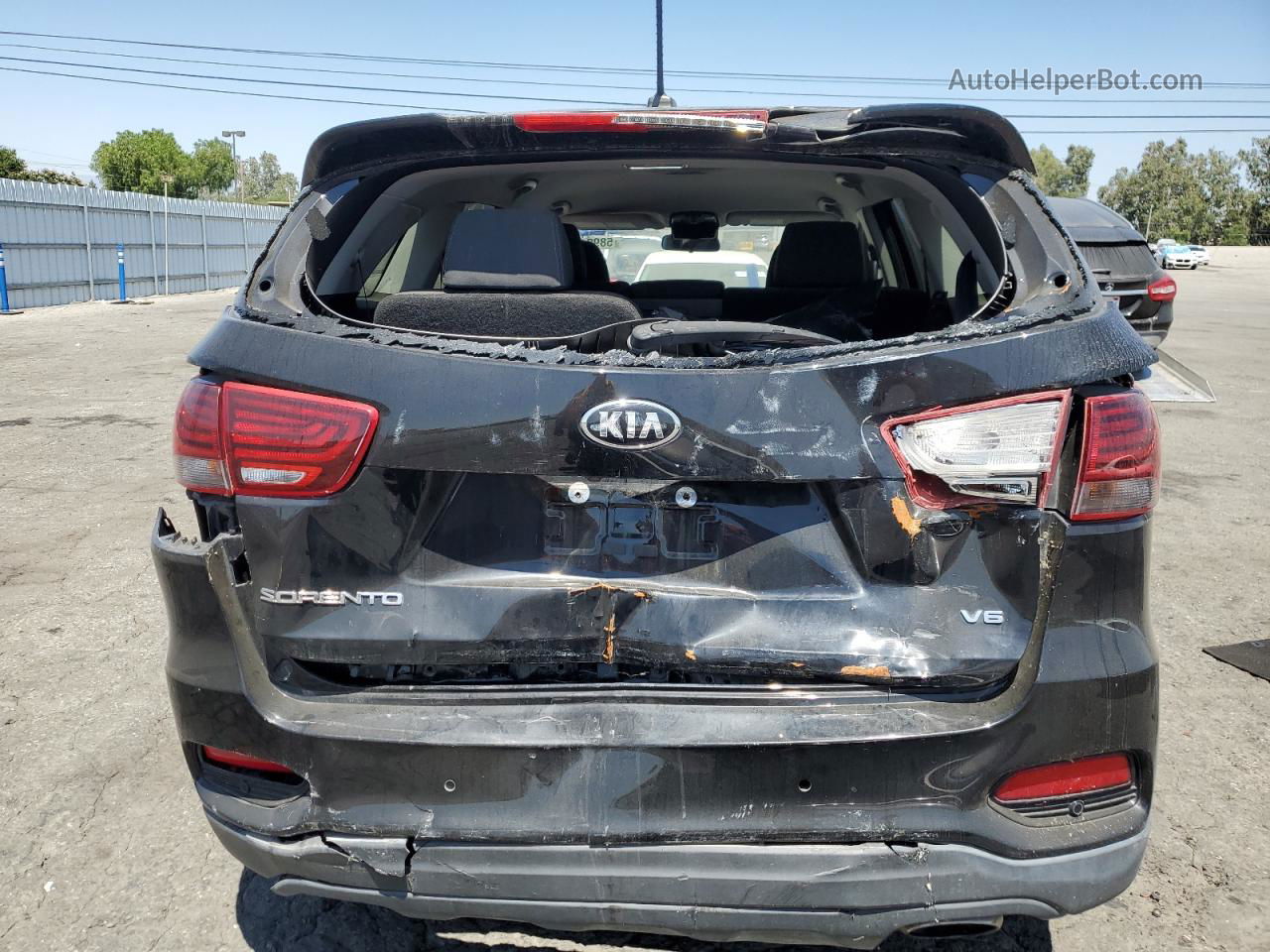 2020 Kia Sorento S Black vin: 5XYPG4A53LG695438