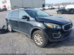 2017 Kia Sorento 3.3l Lx Black vin: 5XYPG4A54HG305115