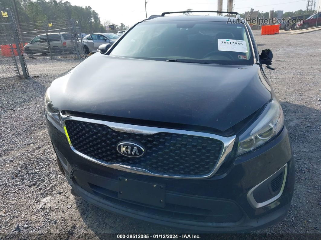 2017 Kia Sorento 3.3l Lx Black vin: 5XYPG4A54HG305115