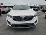 2018 Kia Sorento Lx White vin: 5XYPG4A54JG383867