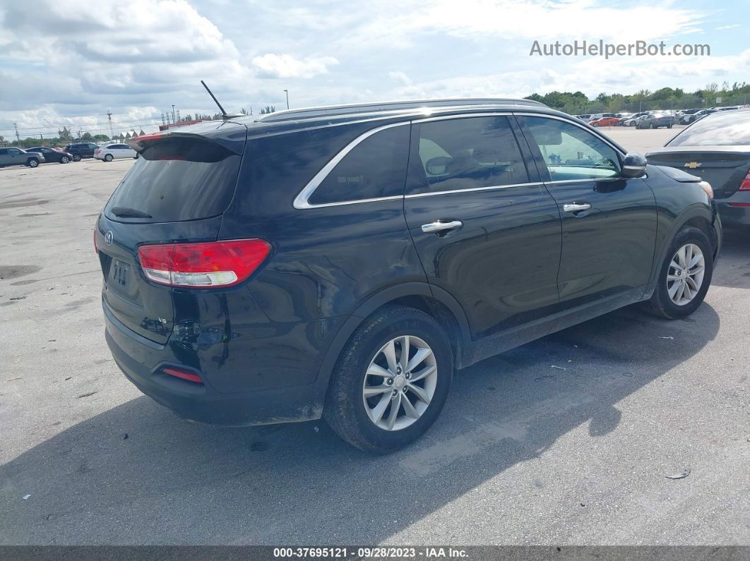 2018 Kia Sorento Lx V6 Black vin: 5XYPG4A54JG393931