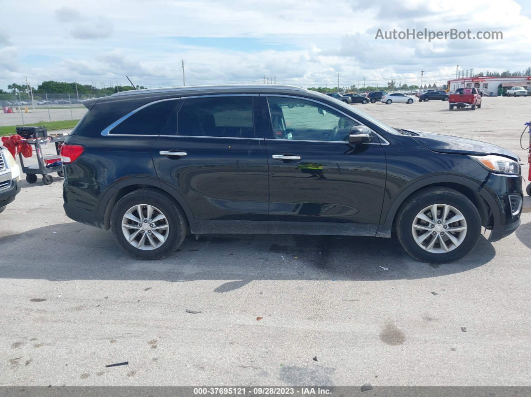 2018 Kia Sorento Lx V6 Black vin: 5XYPG4A54JG393931