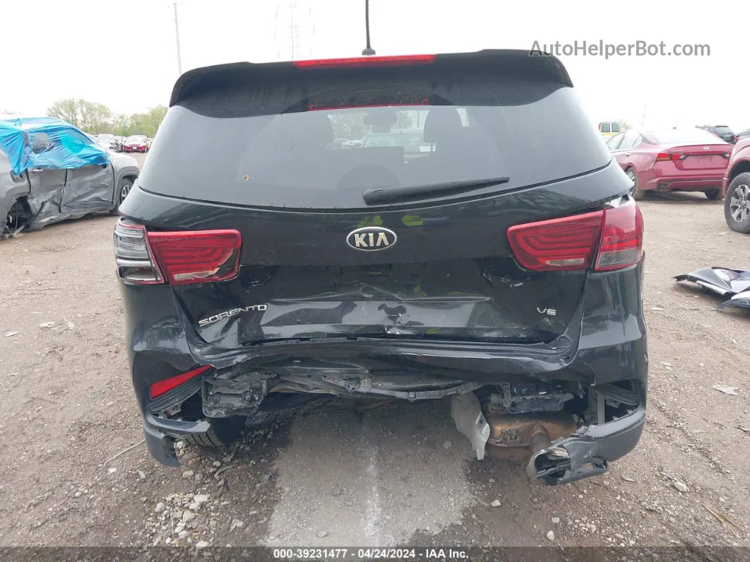 2020 Kia Sorento 3.3l Lx Черный vin: 5XYPG4A54LG613488