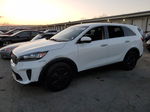 2020 Kia Sorento S White vin: 5XYPG4A54LG633501