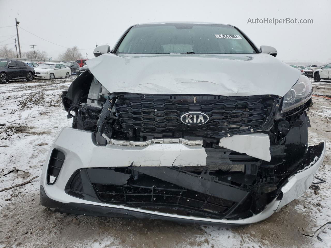 2020 Kia Sorento S Silver vin: 5XYPG4A54LG668913