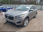 2018 Kia Sorento 3.3l Lx Silver vin: 5XYPG4A55JG370464