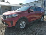 2020 Kia Sorento S Maroon vin: 5XYPG4A55LG632759