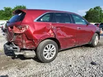 2020 Kia Sorento S Maroon vin: 5XYPG4A55LG632759