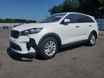 2020 Kia Sorento S White vin: 5XYPG4A55LG670265