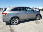 2017 Kia Sorento Lx Silver vin: 5XYPG4A56HG229428