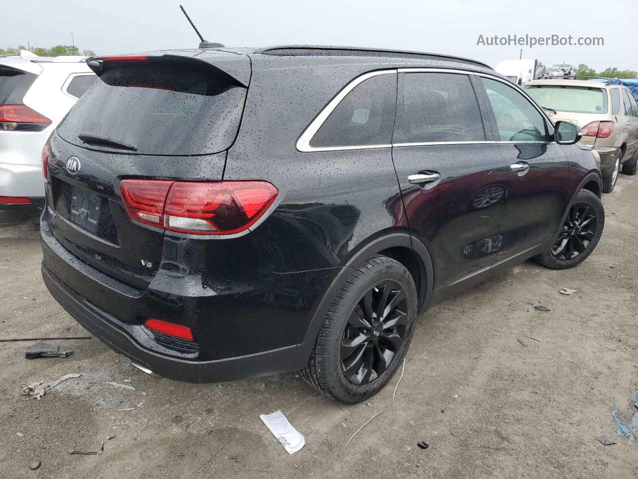 2020 Kia Sorento S Black vin: 5XYPG4A56LG655709