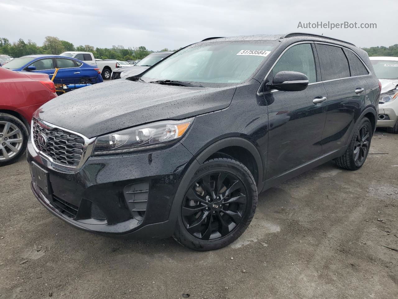 2020 Kia Sorento S Black vin: 5XYPG4A56LG655709