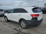 2017 Kia Sorento Lx White vin: 5XYPG4A57HG195337