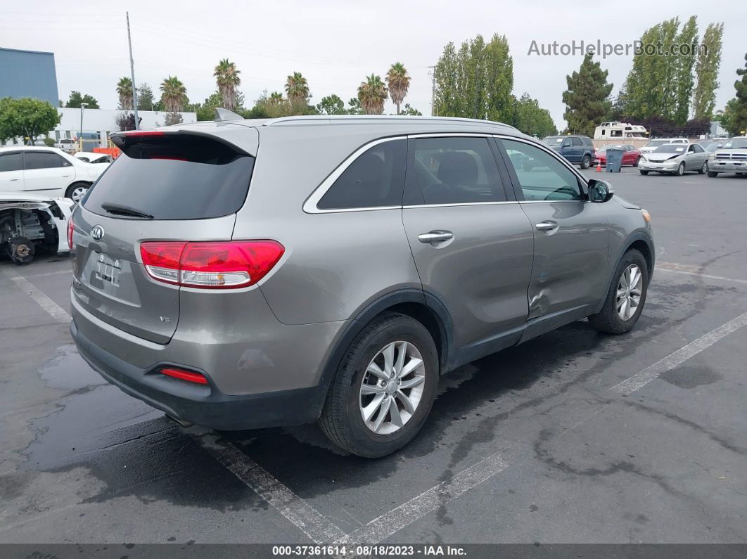 2017 Kia Sorento Lx V6 Серый vin: 5XYPG4A57HG305951