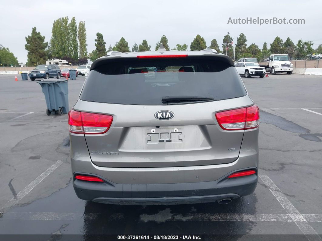 2017 Kia Sorento Lx V6 Серый vin: 5XYPG4A57HG305951