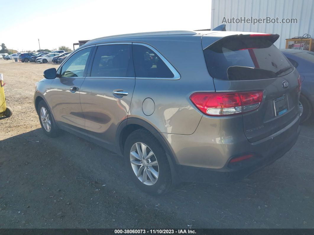 2018 Kia Sorento Lx V6 Beige vin: 5XYPG4A57JG385306