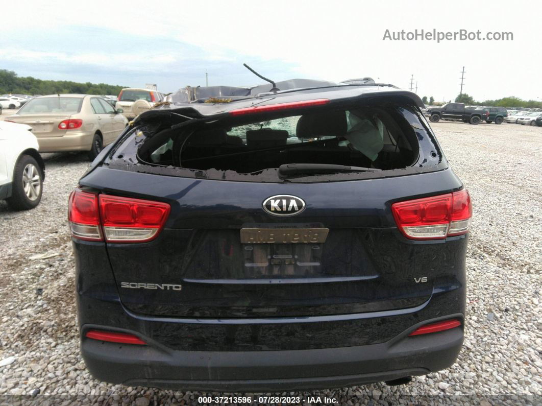 2018 Kia Sorento Lx V6 Blue vin: 5XYPG4A57JG406235