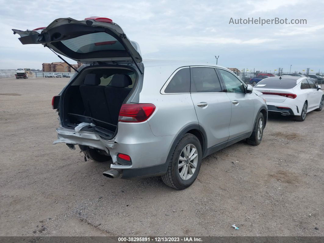 2020 Kia Sorento 3.3l Lx Silver vin: 5XYPG4A57LG616448