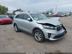 2020 Kia Sorento 3.3l Lx Silver vin: 5XYPG4A57LG616448