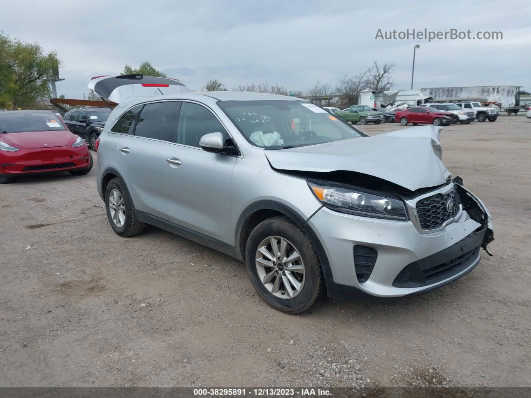 2020 Kia Sorento 3.3l Lx Silver vin: 5XYPG4A57LG616448