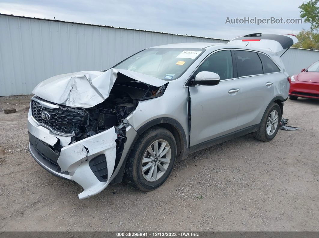 2020 Kia Sorento 3.3l Lx Silver vin: 5XYPG4A57LG616448