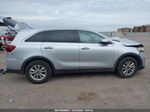 2020 Kia Sorento 3.3l Lx Silver vin: 5XYPG4A57LG616448