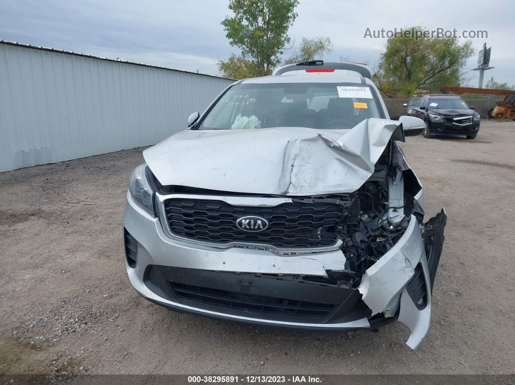 2020 Kia Sorento 3.3l Lx Silver vin: 5XYPG4A57LG616448