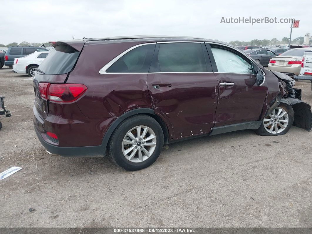 2020 Kia Sorento Lx V6 Бордовый vin: 5XYPG4A57LG619236