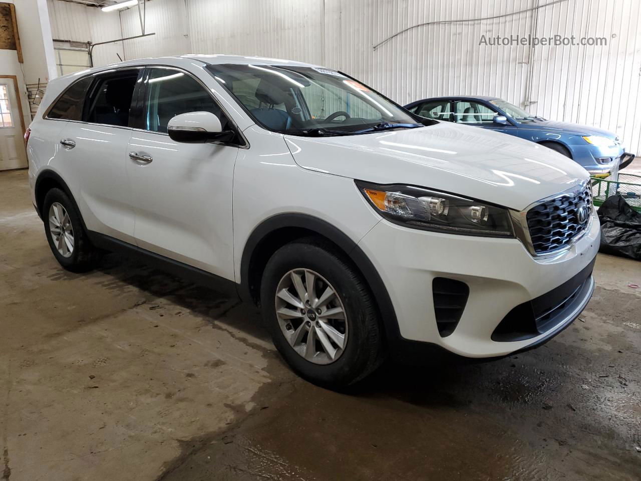 2020 Kia Sorento S White vin: 5XYPG4A57LG678724