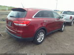 2017 Kia Sorento Lx V6 Red vin: 5XYPG4A58HG208113