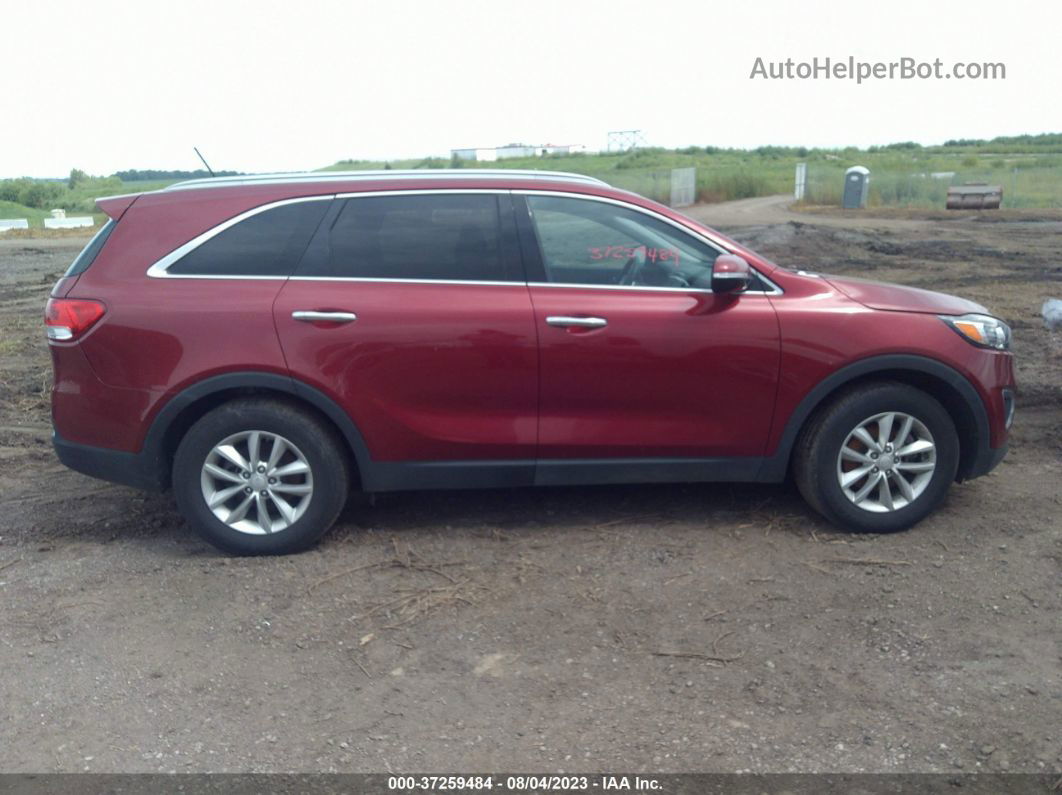 2017 Kia Sorento Lx V6 Красный vin: 5XYPG4A58HG208113