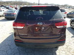 2018 Kia Sorento Lx Burgundy vin: 5XYPG4A58JG394628