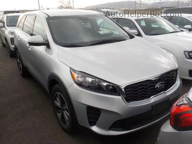 2020 Kia Sorento Lx V6 Silver vin: 5XYPG4A58LG612957