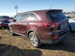 2020 Kia Sorento S Burgundy vin: 5XYPG4A58LG629273