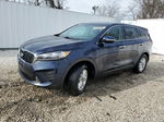 2020 Kia Sorento S Blue vin: 5XYPG4A58LG630200