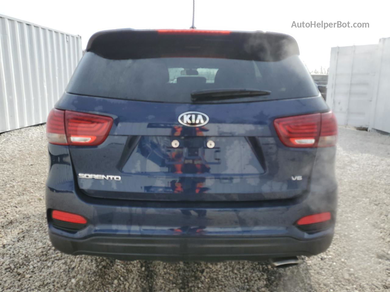 2020 Kia Sorento S Blue vin: 5XYPG4A58LG630200