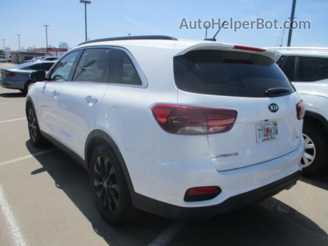 2020 Kia Sorento S V6 White vin: 5XYPG4A58LG686248