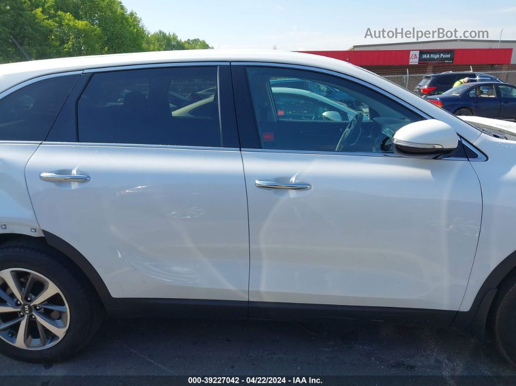 2020 Kia Sorento 3.3l Lx White vin: 5XYPG4A58LG690784