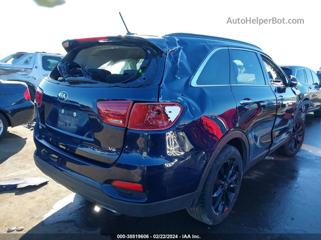 2020 Kia Sorento 3.3l S Blue vin: 5XYPG4A58LG697878