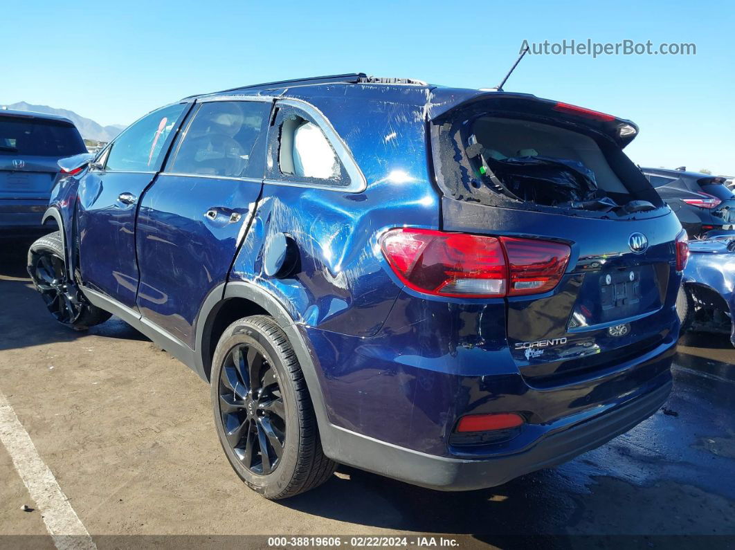 2020 Kia Sorento 3.3l S Blue vin: 5XYPG4A58LG697878