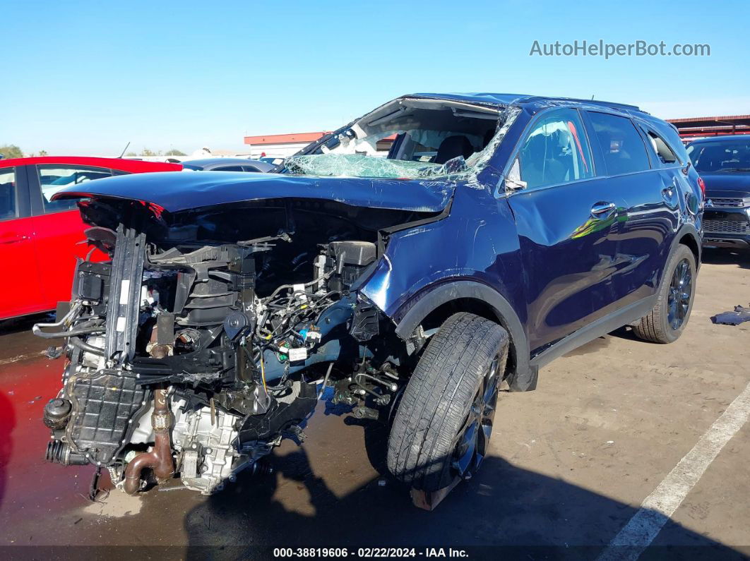 2020 Kia Sorento 3.3l S Blue vin: 5XYPG4A58LG697878